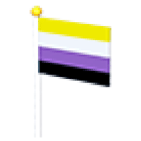 Enby Flag - Uncommon from Pride Event 2022